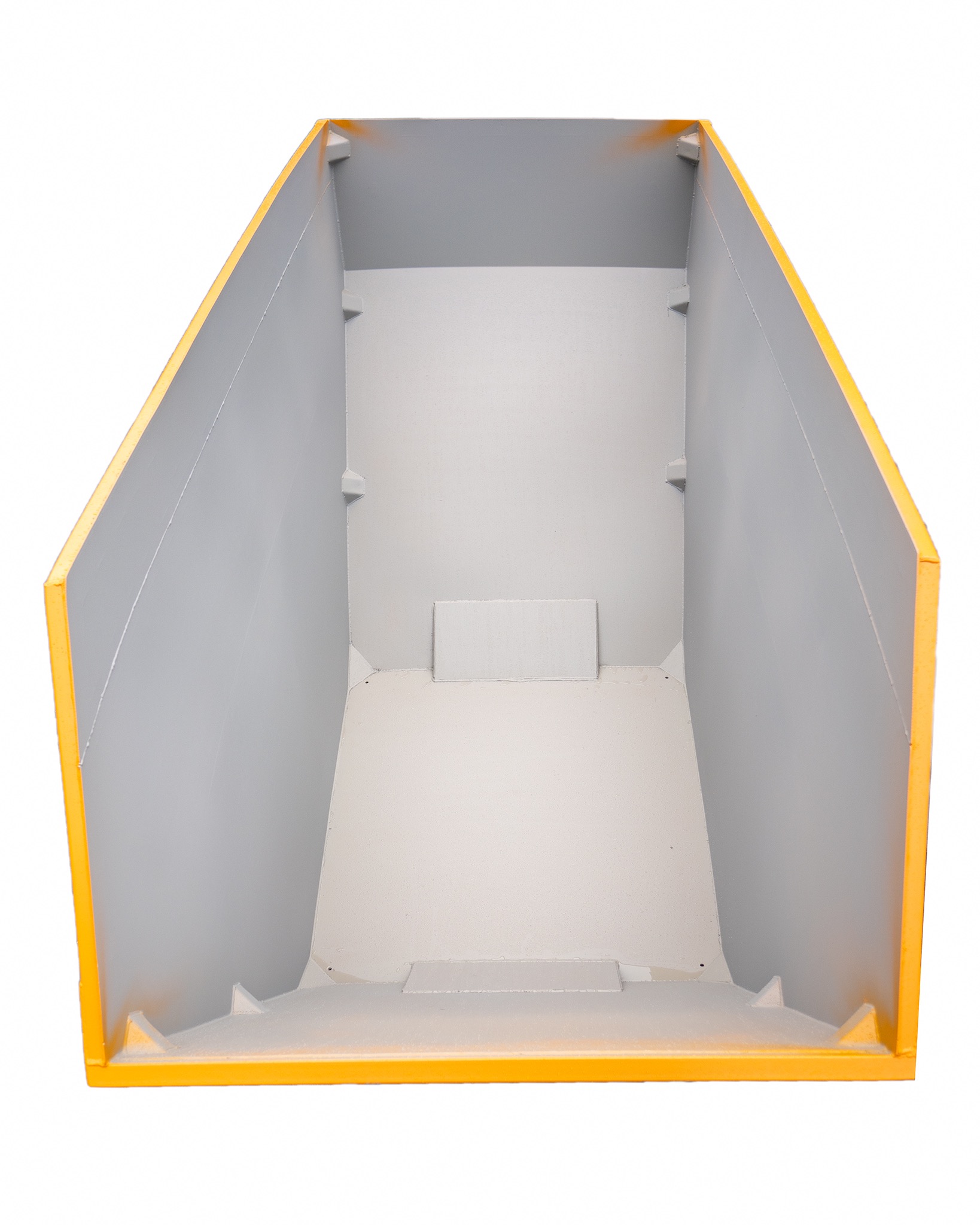 Absetzcontainer 20 cbm – Innenansicht