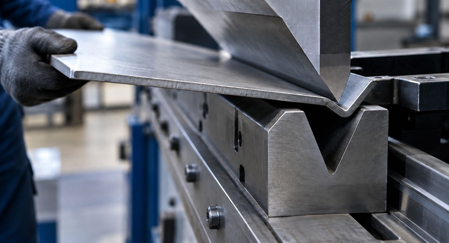 CNC-Biegen von Stahlblechen bei CTG