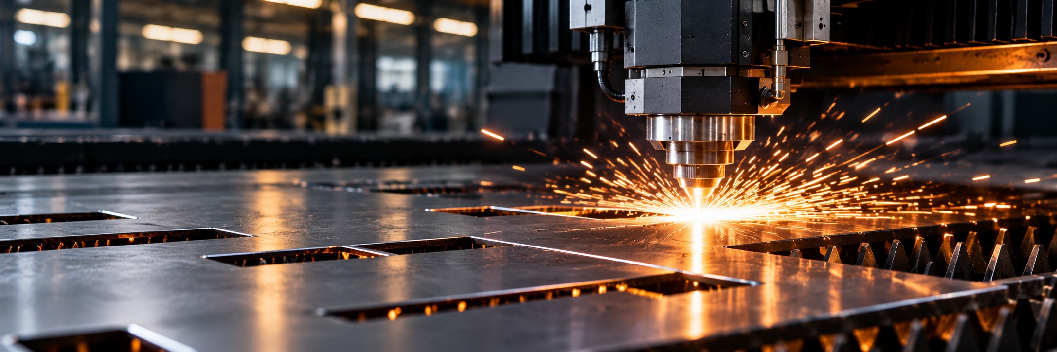 CNC-Laserschneiden von Stahlblech bei CTG